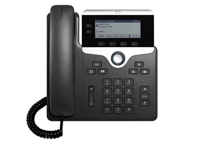 Cisco 7821 teléfono IP Negro, Plata 2 líneas