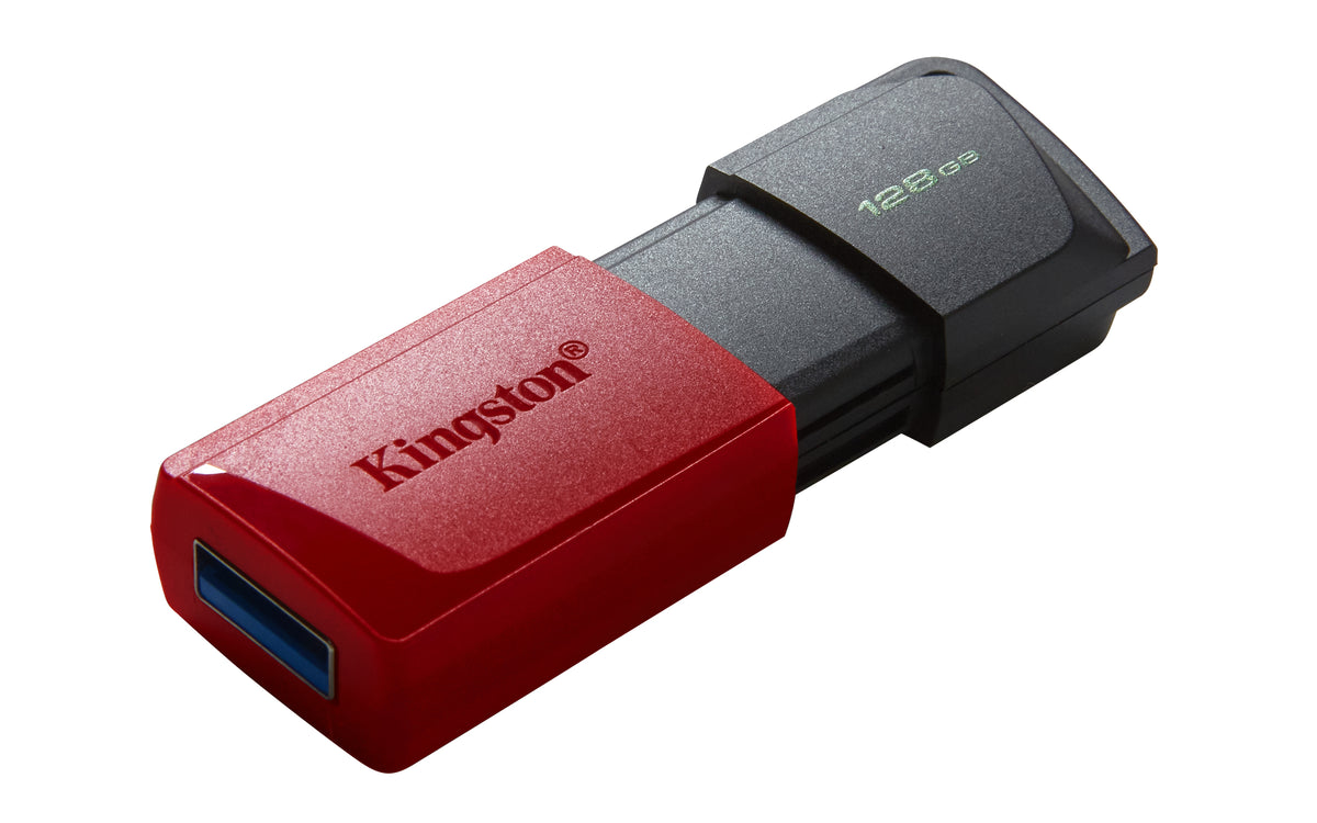 Memoria USB Kingston DataTraveler Exodia M 128GB USB 3.2 Gen1 Color Negro-Rojo