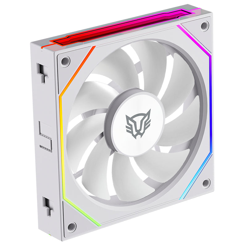 Balam Rush Eolox Link EXL95 Gabinete de la computadora Ventilador 12 cm Blanco