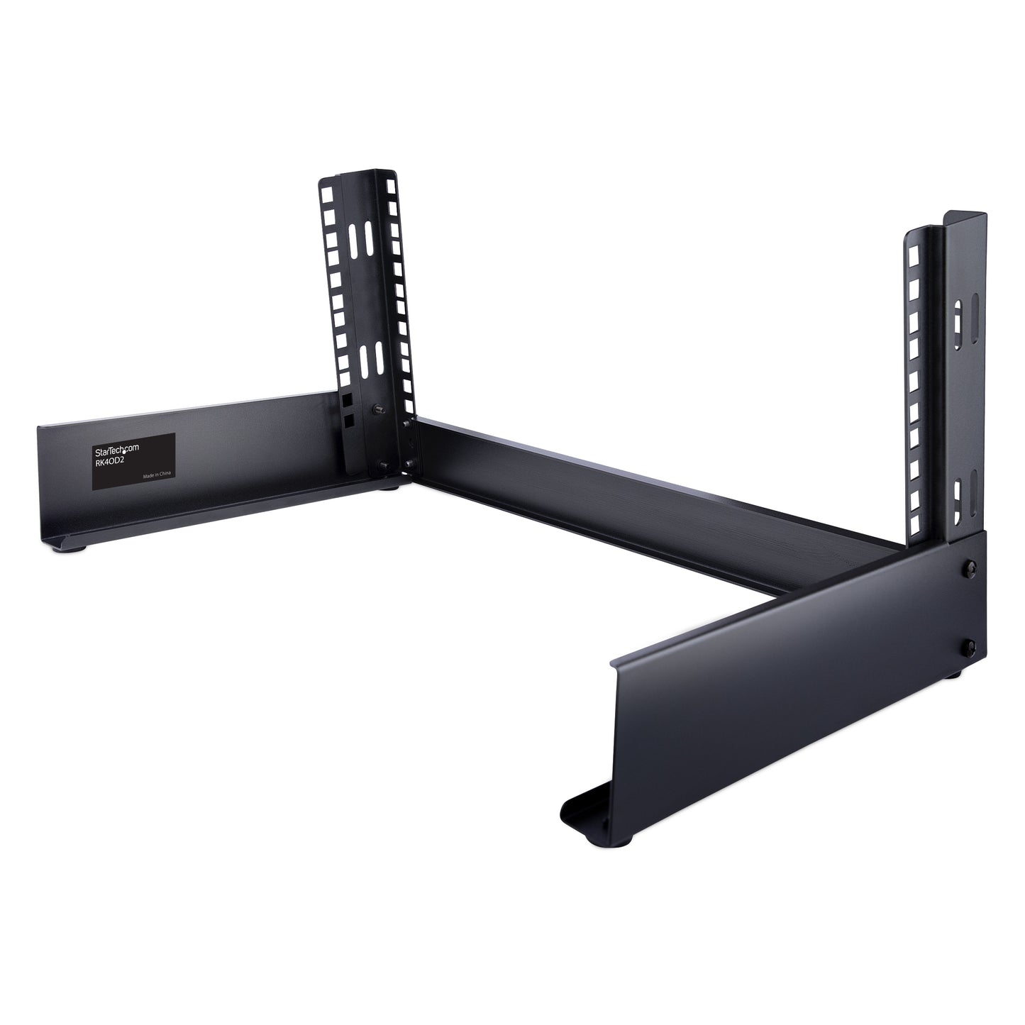StarTech.com RK4OD armario rack Rack o bastidor independiente Negro