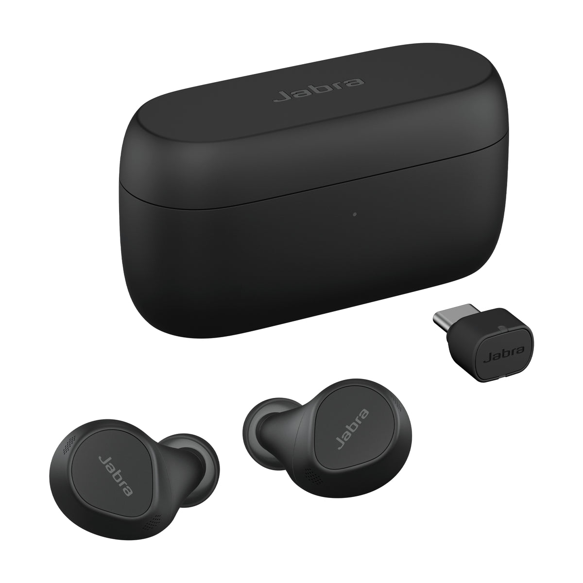 Jabra Evolve2 Buds Auriculares Inalámbrico Intra auditivo Oficina/Centro de llamadas USB Type-C / USB Type-A Bluetooth Negro