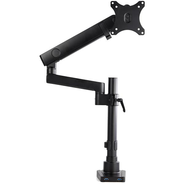 StarTech.com ARMPIVOT2USB3 soporte para pantalla plana 86.4 cm (34") Negro