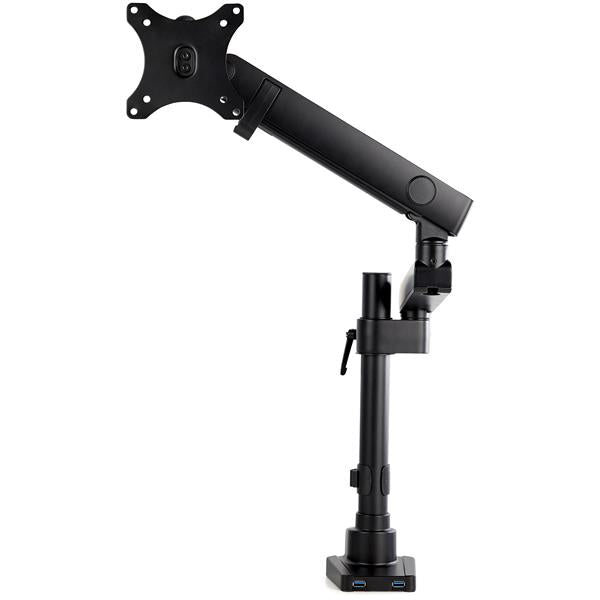 StarTech.com ARMPIVOT2USB3 soporte para pantalla plana 86.4 cm (34") Negro