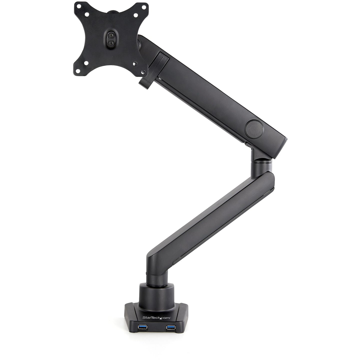 StarTech.com ARMSLIM2USB3 soporte para pantalla plana 86.4 cm (34") Escritorio Negro