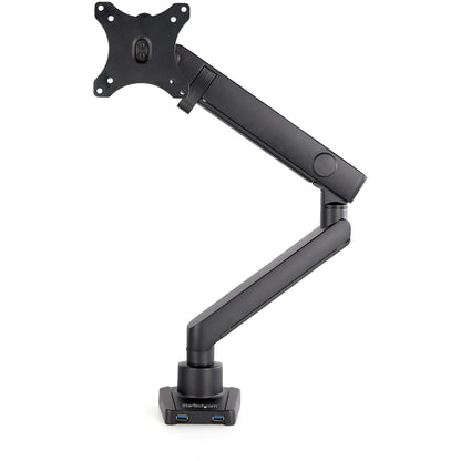 StarTech.com ARMSLIM2USB3 soporte para pantalla plana 86.4 cm (34") Escritorio Negro