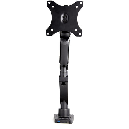 StarTech.com ARMSLIM2USB3 soporte para pantalla plana 86.4 cm (34") Escritorio Negro