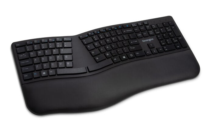Kensington ProFit Ergo Wrlss teclado Universal RF inalámbrica + USB QWERTY Español Negro