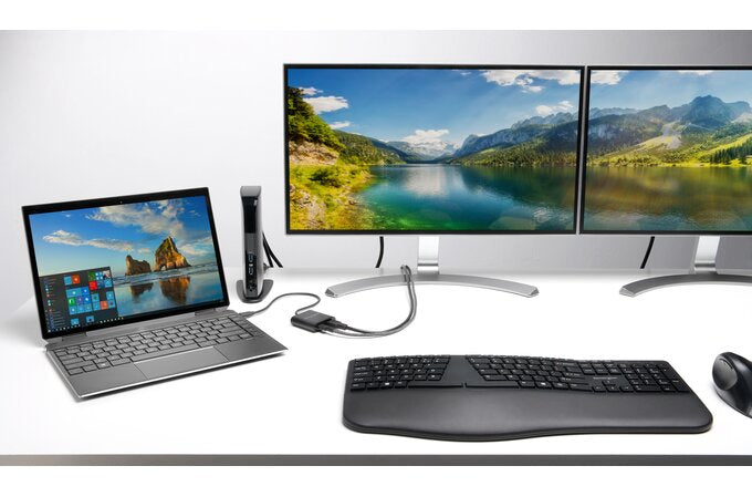 Kensington ProFit Ergo Wrlss teclado Universal RF inalámbrica + USB QWERTY Español Negro