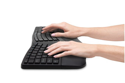Kensington ProFit Ergo Wrlss teclado Universal RF inalámbrica + USB QWERTY Español Negro