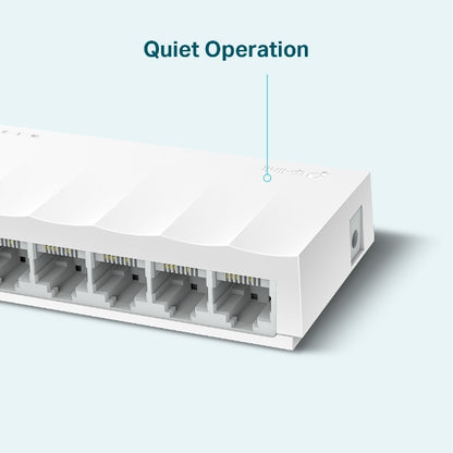 Switch para escritorio Tp-link 8 Puertos RJ45 10/100 Mbps de auto-negociación Admite QoS 802.1p/DSCP e IGMP Snooping