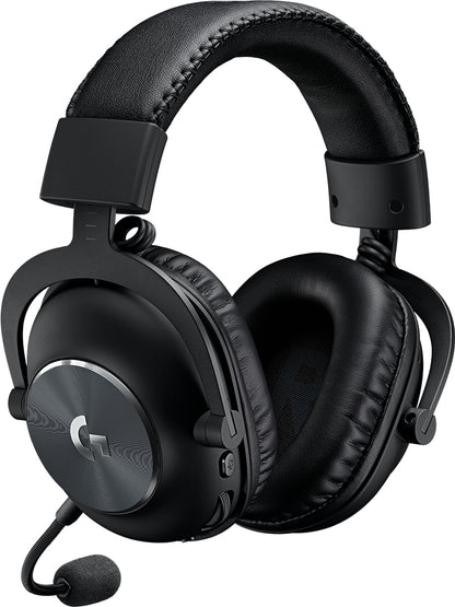 Logitech G Pro X Wireless LIGHTSPEED Auriculares Inalámbrico Diadema Juego Negro