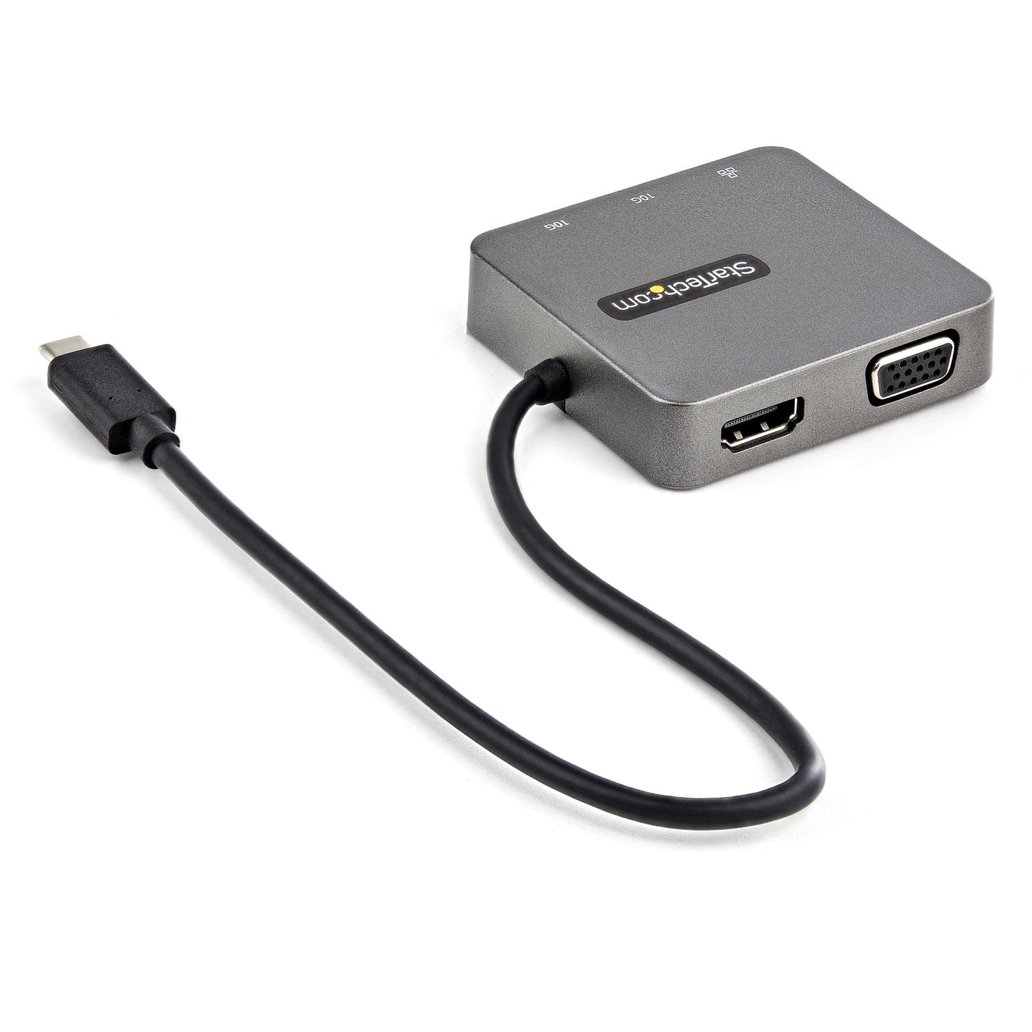 StarTech.com DKT31CHVL base para laptop o replicador de puertos Alámbrico USB 3.2 Gen 2 (3.1 Gen 2) Type-C Negro, Plata