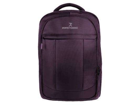 Mochila Perfect Choice Auden Laptop 15.6"-17" Color Morado