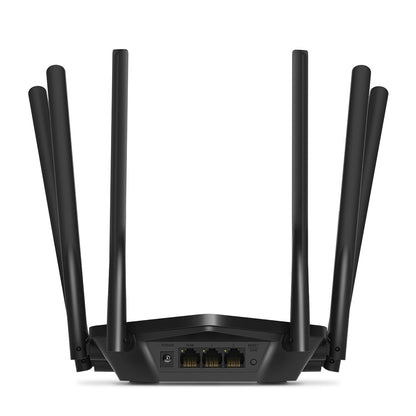 Mercusys MR50G router inalámbrico Gigabit Ethernet Doble banda (2,4 GHz / 5 GHz) Negro