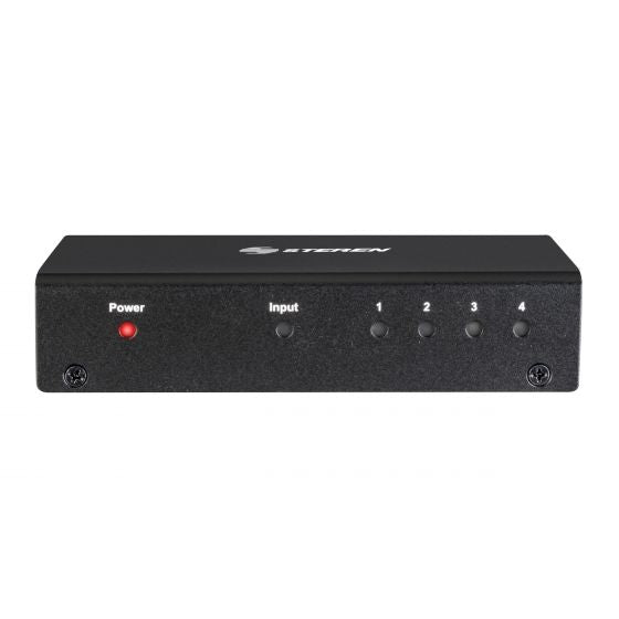 Divisor Steren HDMI de 4 Puertos con Booster UHD 4K