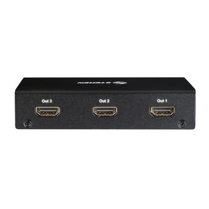 Divisor Steren HDMI de 4 Puertos con Booster UHD 4K