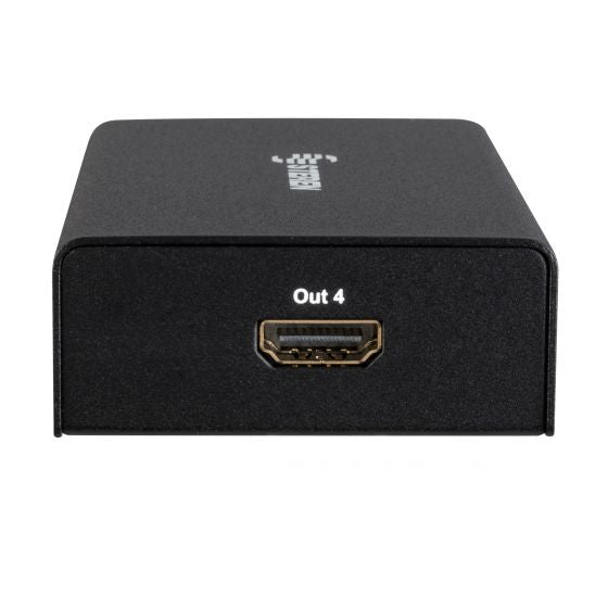 Divisor Steren HDMI de 4 Puertos con Booster UHD 4K