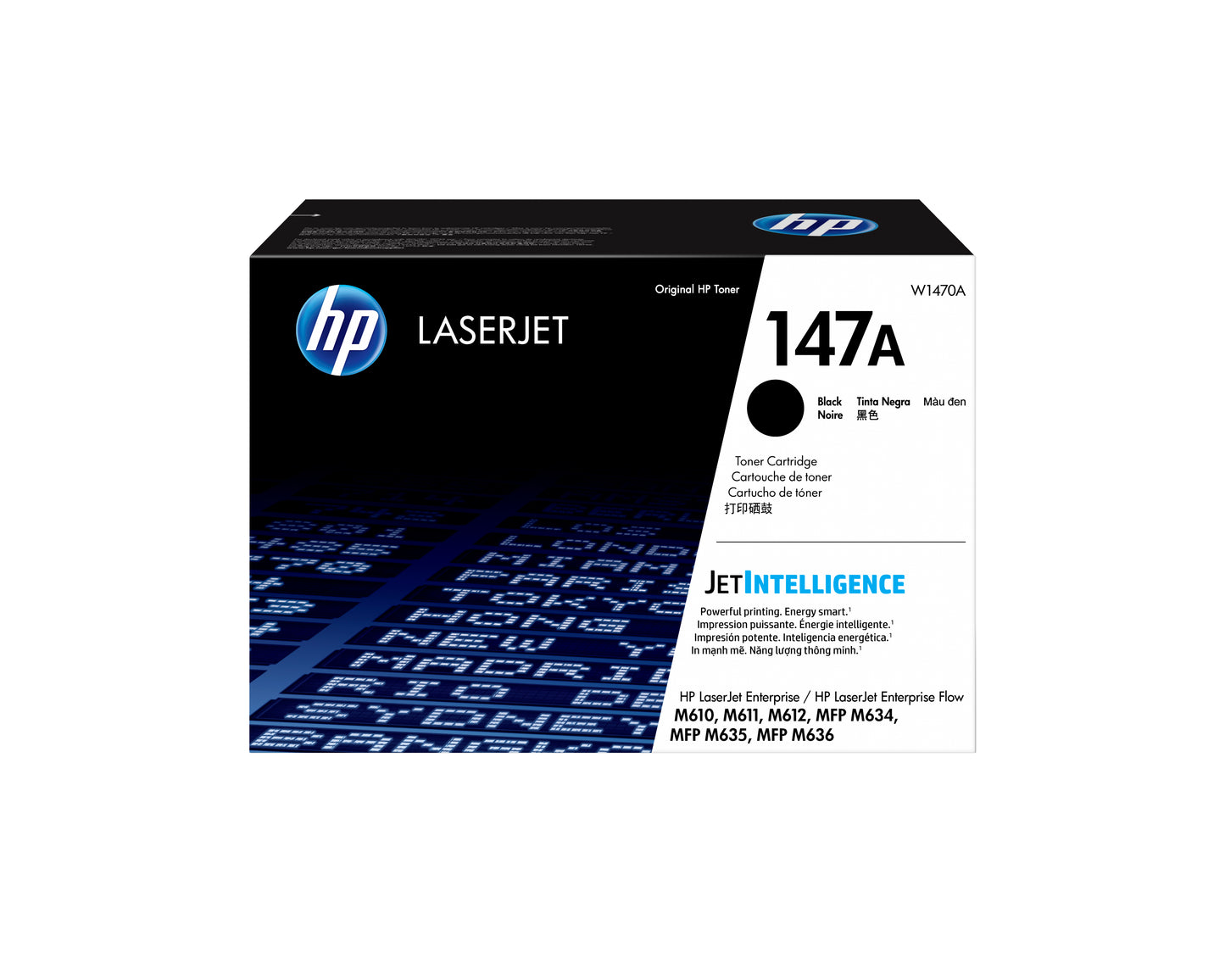 Tóner HP LaserJet 147A 10.5K Páginas Color Negro
