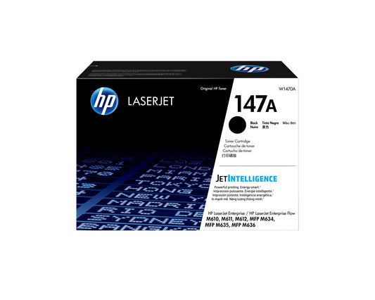 Tóner HP LaserJet 147A 10.5K Páginas Color Negro