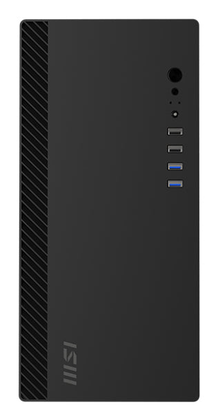 Gabinete MSI PRO SHIELD M100P Torre Media ATX Diseño de Alto Flujo de Aire Negro