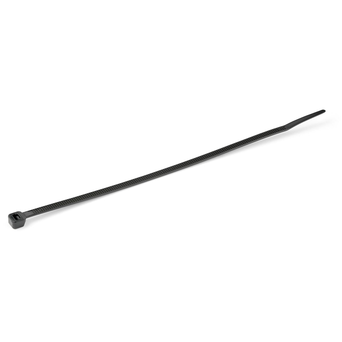 StarTech.com CBMZT8B sujeción para cable Abrazadera de cable liberable Nylon, Plástico Negro 100 pieza(s)