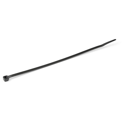 StarTech.com CBMZT8B sujeción para cable Abrazadera de cable liberable Nylon, Plástico Negro 100 pieza(s)