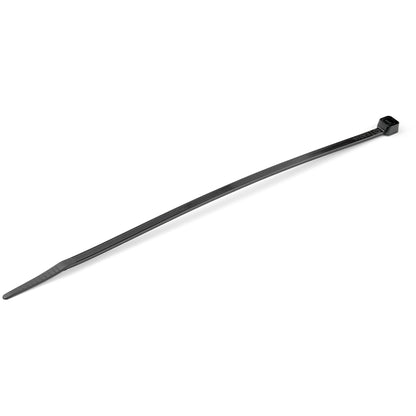StarTech.com CBMZT8B sujeción para cable Abrazadera de cable liberable Nylon, Plástico Negro 100 pieza(s)