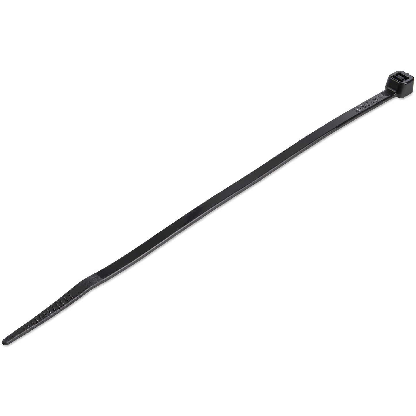 StarTech.com CBMZT6BK sujeción para cable Abrazadera de cable liberable Nylon, Plástico Negro 1000 pieza(s)