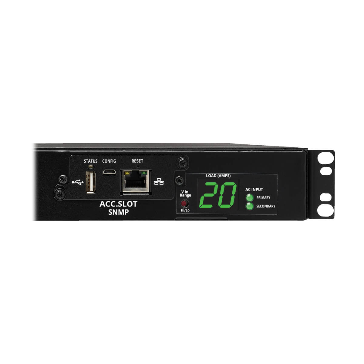 Tripp Lite PDUMH20HVATNET unidad de distribución de energía (PDUs) 10 salidas AC Negro