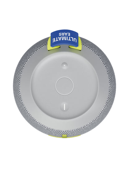 Bocina Logitech WONDERBOOM 4  Sonido de 360°  Capacidad Inalámbrica 40mtrs Color Gris