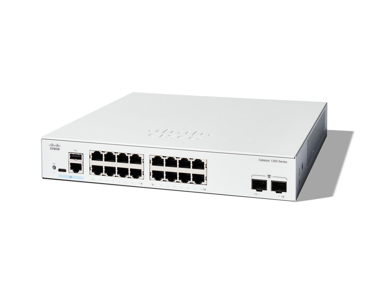 Cisco C1300-16T-2G dispositivo de redes Gestionado L2/L3 Gigabit Ethernet (10/100/1000) Blanco