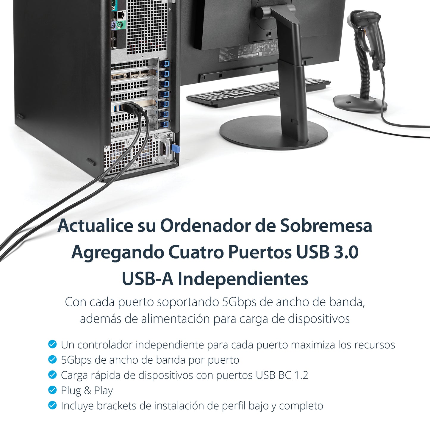 StarTech.com PEXUSB3S44V tarjeta o adaptador de interfaz Interno USB 3.2 Gen 1 (3.1 Gen 1)