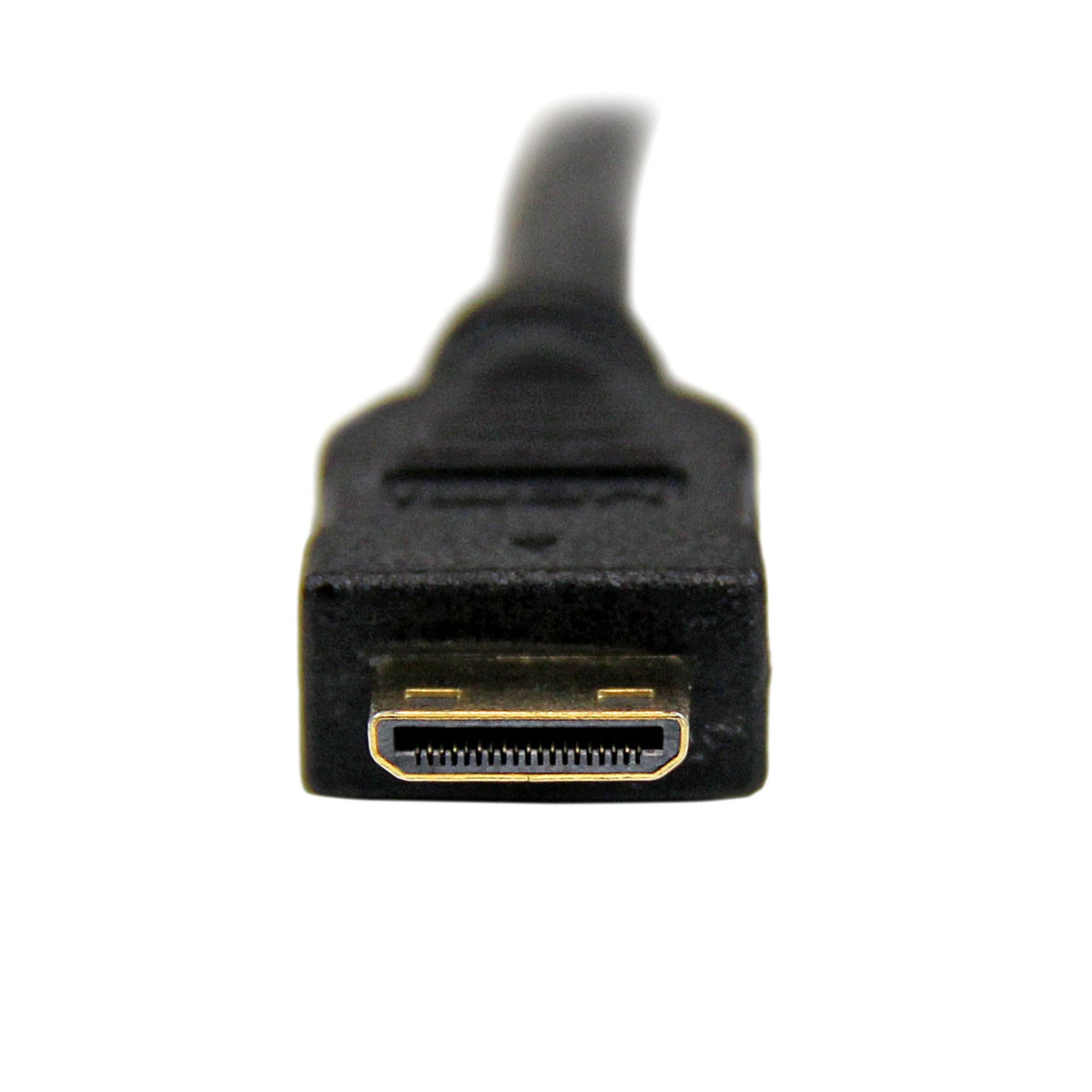 StarTech.com HDCDVIMM2M adaptador de cable de vídeo Mini-HDMI Negro