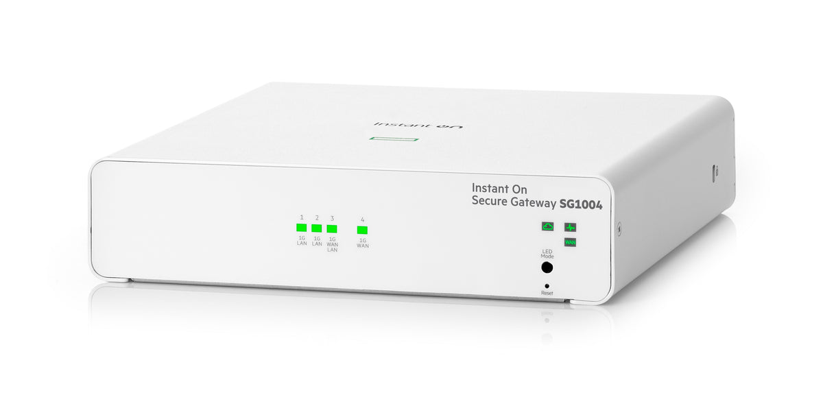 HPE Networking Instant On Secure Gateway 4-port Gigabit SG1004 pasarela o controlador 10, 100, 1000 Mbit/s