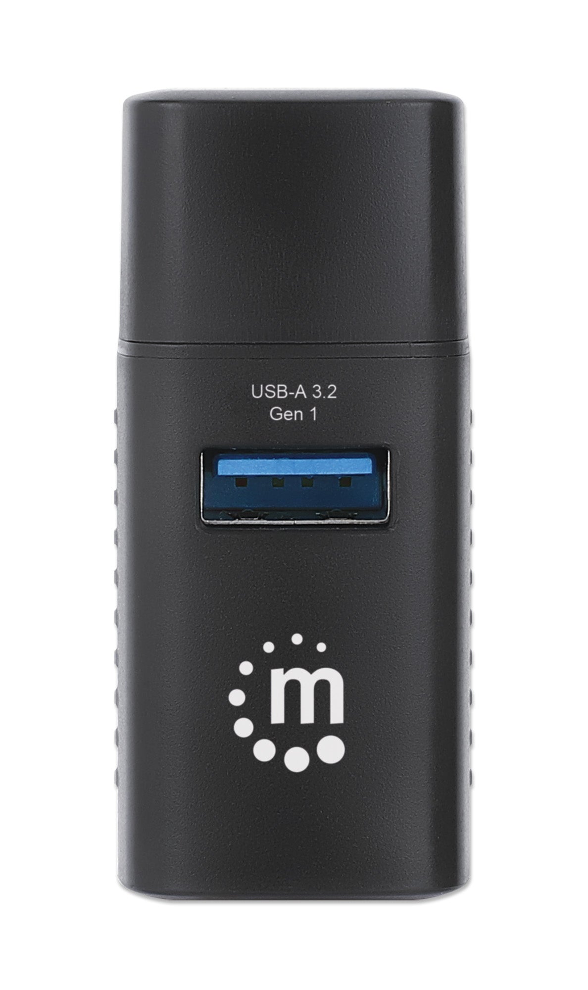 Manhattan 180993 nodo concentrador USB 3.2 Gen 1 (3.1 Gen 1) Type-C 5000 Mbit/s Negro