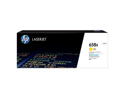 Toner HP LaserJet 658X Amarillo Alto Rendimiento