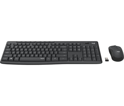 Logitech 920-009792 teclado Ratón incluido Universal RF inalámbrico Español Grafito
