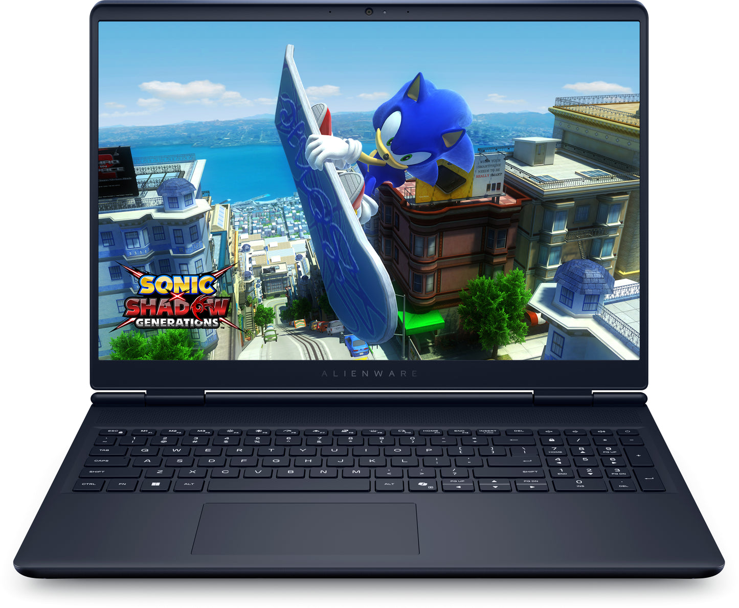 Alienware AC16250 Intel Core 5 210H Computadora portátil 40.6 cm (16") WQXGA 16 GB DDR5-SDRAM 512 GB SSD NVIDIA GeForce RTX 4050 Wi-Fi 7 (802.11be) Windows 11 Home Español Negro