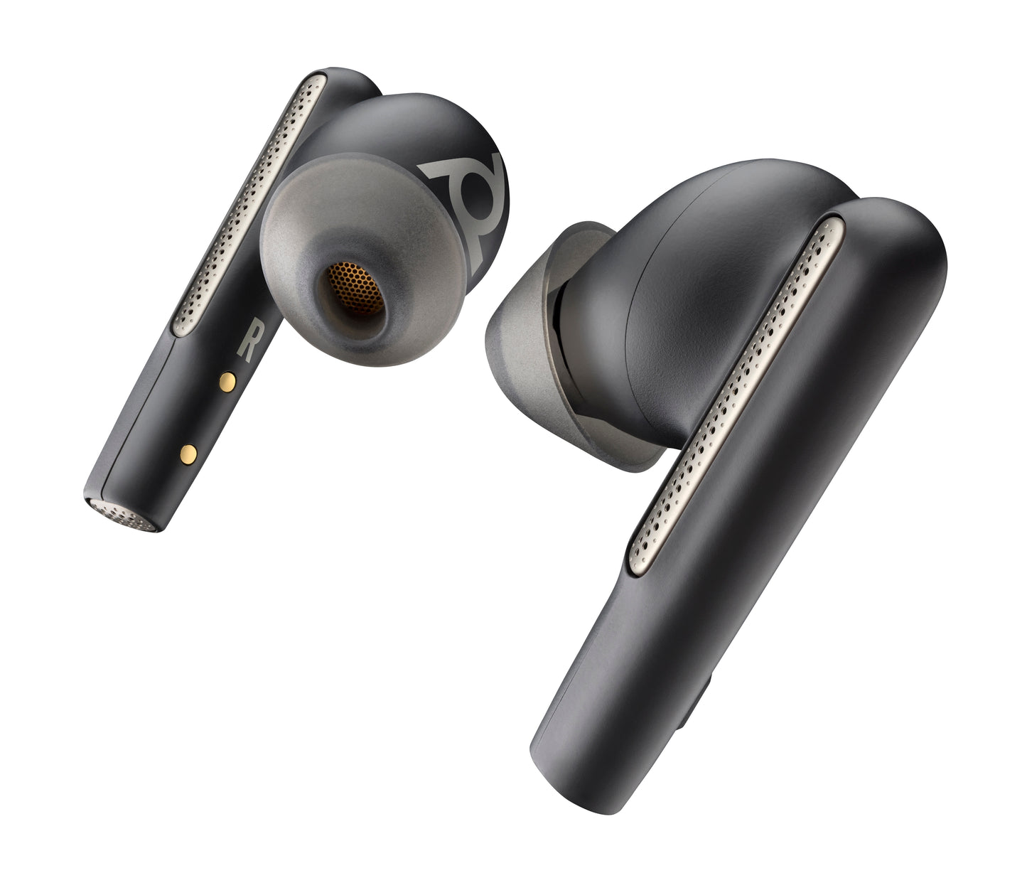 HP Poly Voyager Free 60+ UC Carbon Black Earbuds +BT700 USB-C Adapter +Touchscreen Charge Case Auriculares Inalámbrico Intra auditivo Llamadas/Música USB Tipo C Bluetooth