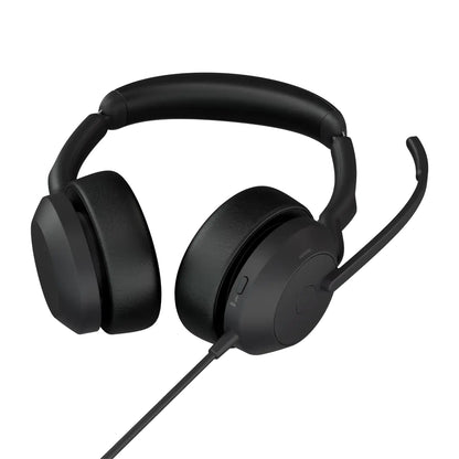 Jabra Evolve2 50 Auriculares Alámbrico Diadema Oficina/Centro de llamadas USB Type-C / USB Type-A Bluetooth Negro