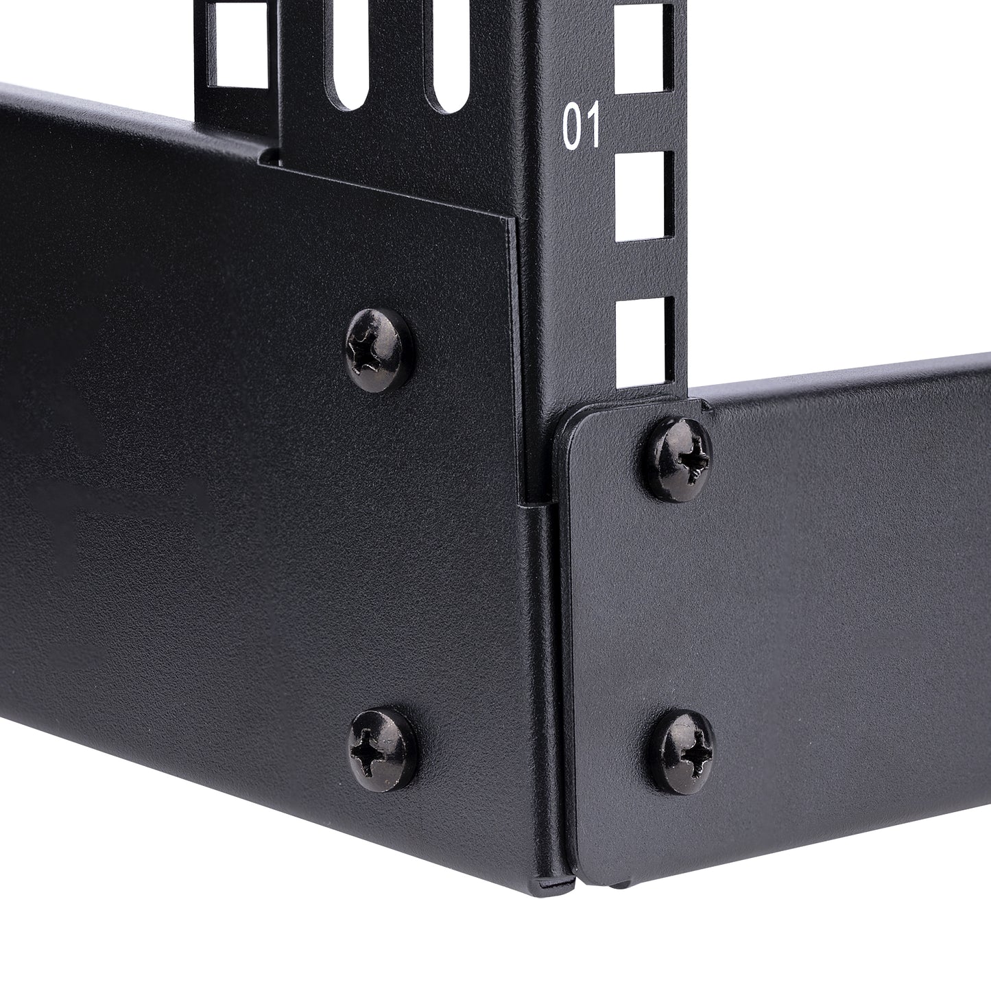 StarTech.com RK4OD armario rack Rack o bastidor independiente Negro