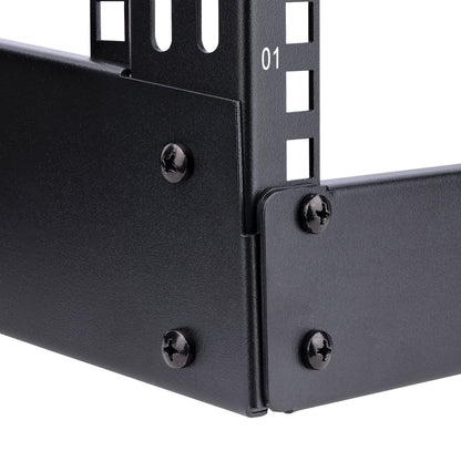 StarTech.com RK4OD armario rack Rack o bastidor independiente Negro
