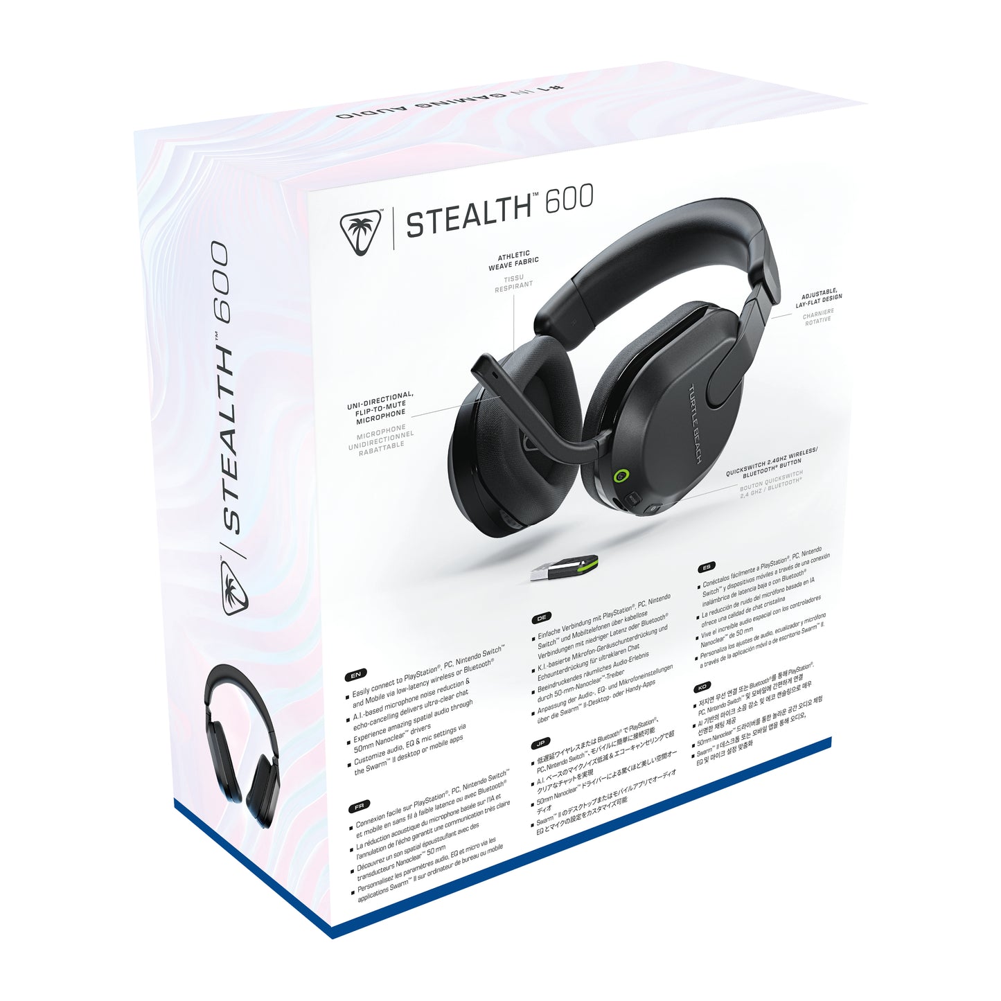Auriculares Turtle Beach Earforce Stealth 600 GEN 3 PS BLACK (LB)
