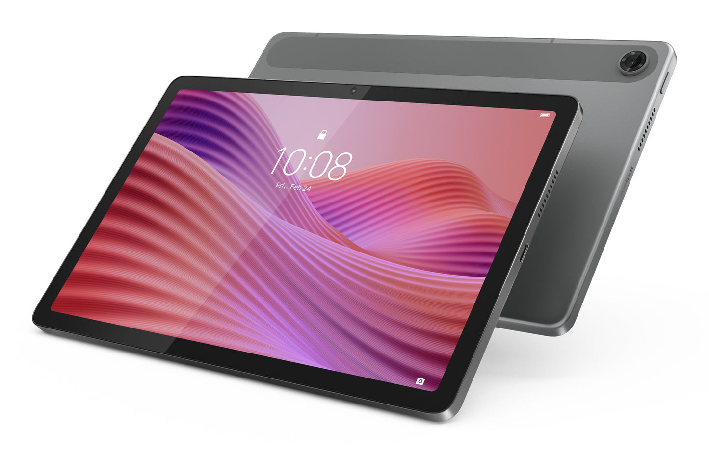 Tablet Lenovo Tab 10.1 MediaTek Helio G85 4GB 64 GB Android 14 Incluye Funda y Pluma Color Gris Luna