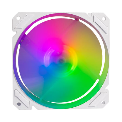 Balam Rush Eolox Blaze EX70KW Gabinete de la computadora Enfriador de aire 12 cm Blanco 1 pieza(s)