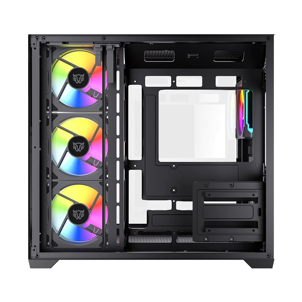 Gabinete Gamer Balam Rush Media Torre Tank Core Ultra GM925 Balam Rush Negro