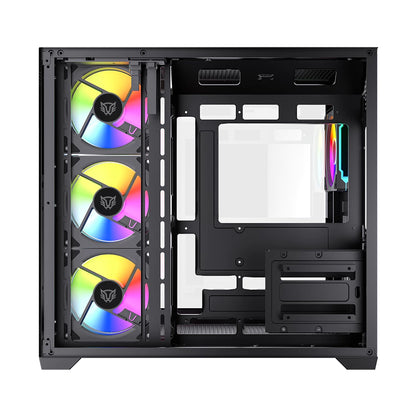 Gabinete Gamer Balam Rush Media Torre Tank Core Ultra GM925 Balam Rush Negro