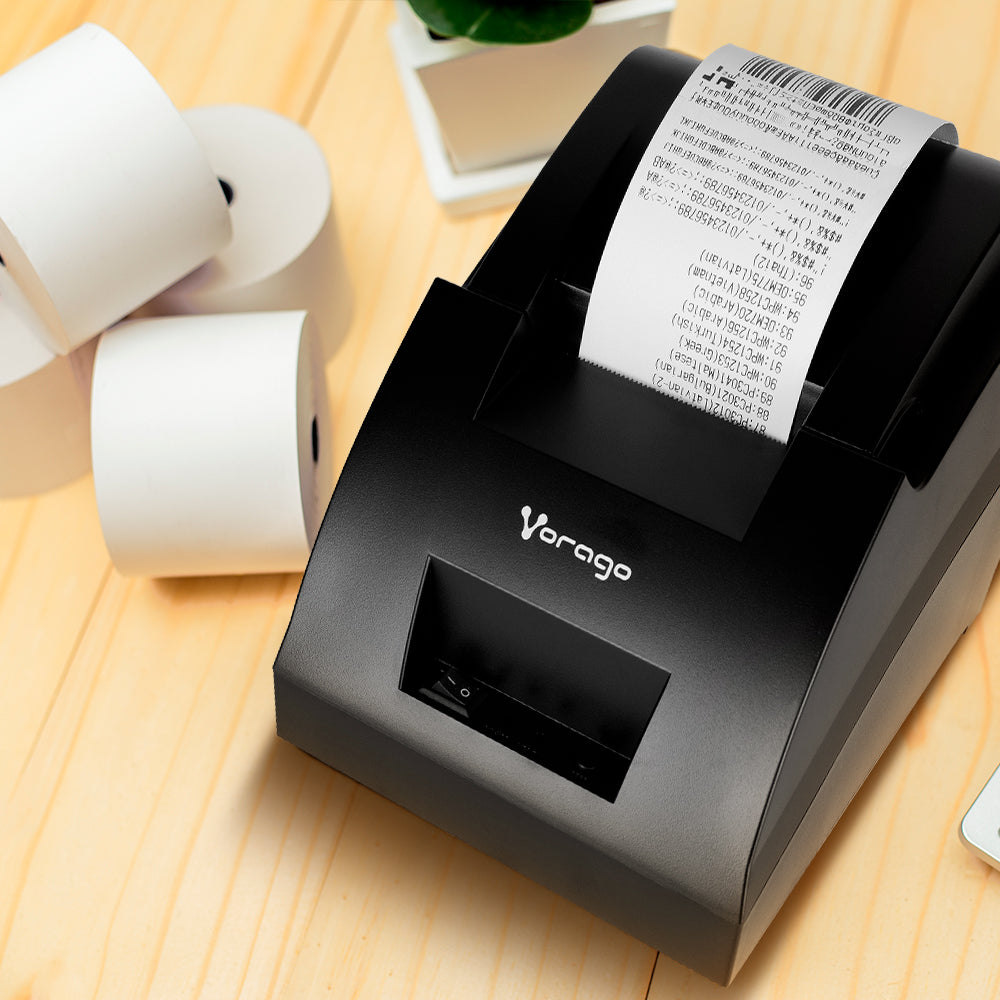 Impresora Termica Vorago POS MNP-158 Tickets 58mm USB RJ11