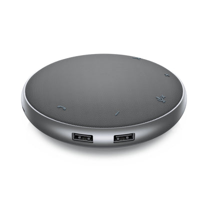Adaptador Multipuerto y Altavoz Dell MH3021P Speaker Home 2 Puertos USB y Manos Libres Color Plata