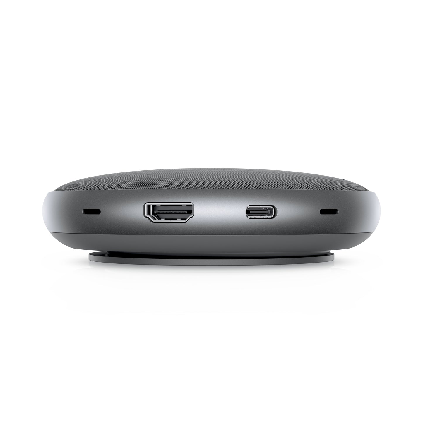 Adaptador Multipuerto y Altavoz Dell MH3021P Speaker Home 2 Puertos USB y Manos Libres Color Plata